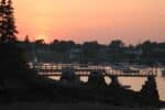 Tenants Harbor summer sunset